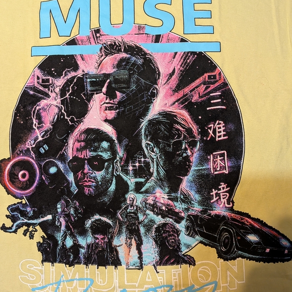 Muse Yellow Graphic Tee - Picture 1 of 4